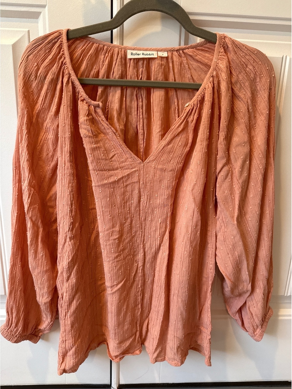 Roller Rabbit blouse size Small - Picture 1 of 5